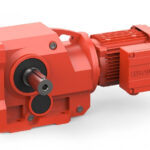 JIE Euronorm Helical Bevel Gearmotor JRTK